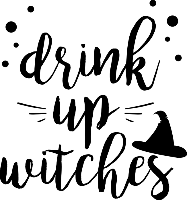 Motivtransfer 3978 Drink up witches