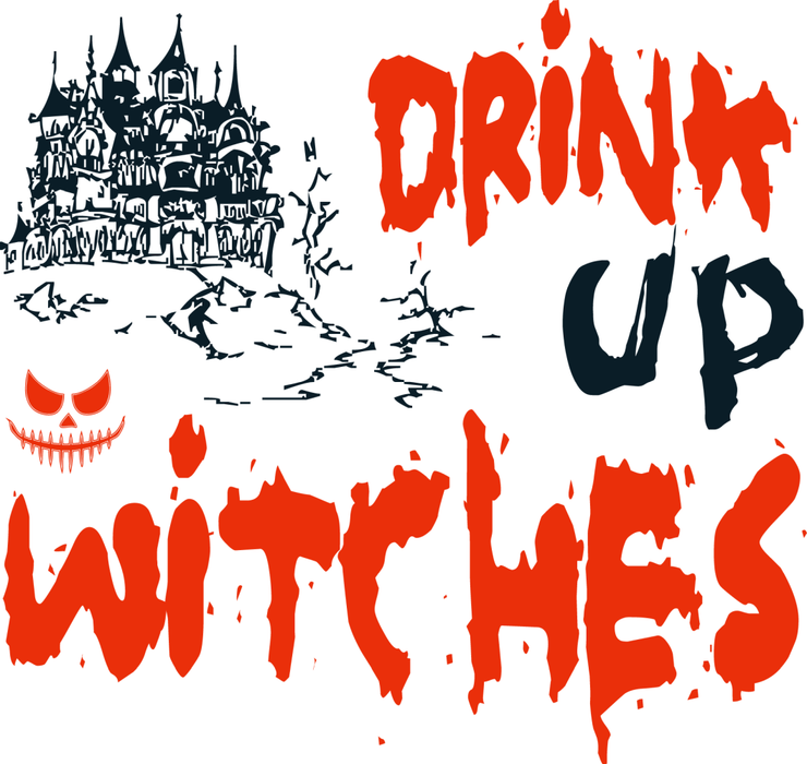 Motivtransfer 3983 Drink up Witches