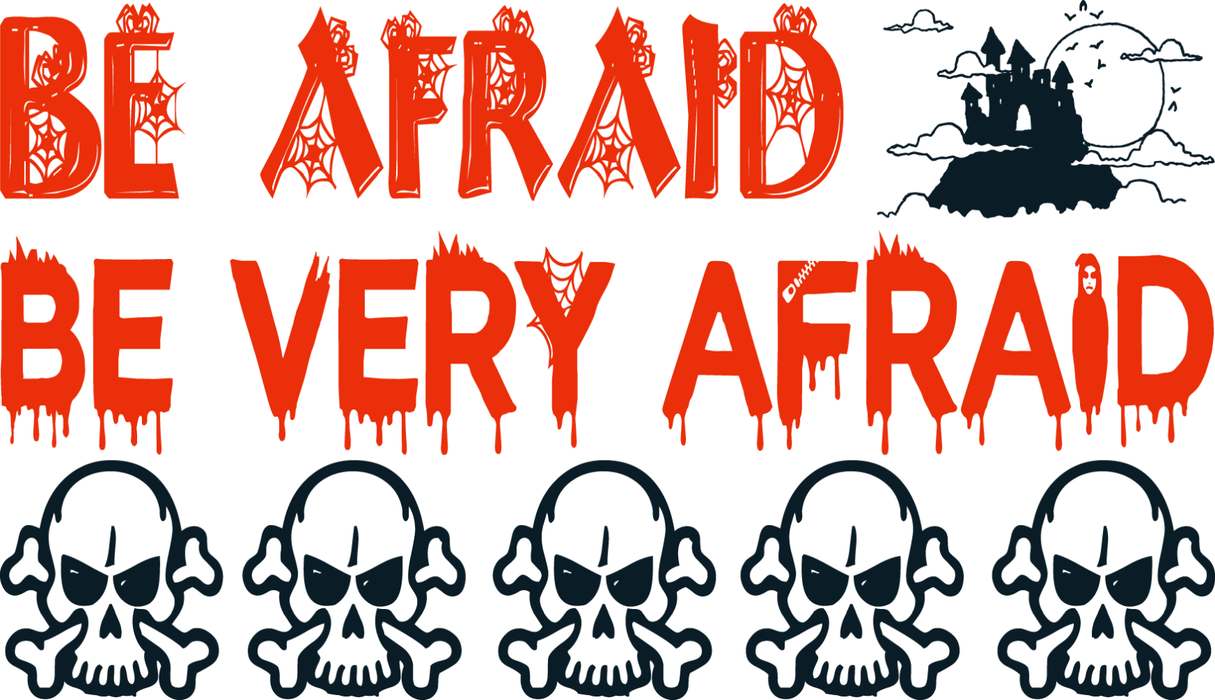 Motivtransfer 3992 Be Afraid