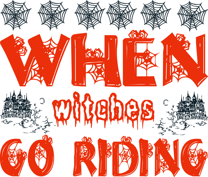Motivtransfer 4000 When witches go iding