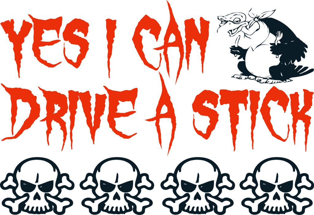 Motivtransfer 4025 Yes i can drive a stick