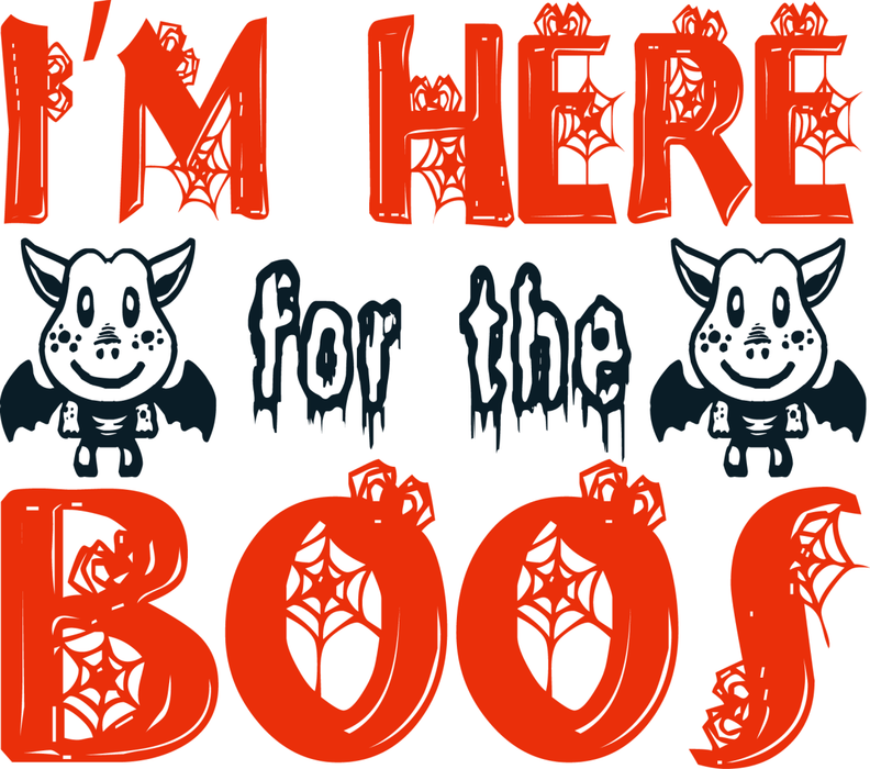 Motivtransfer 4033 I'm here for the Boos