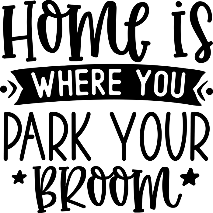 Motivtransfer 4051 Home is where your Broom park