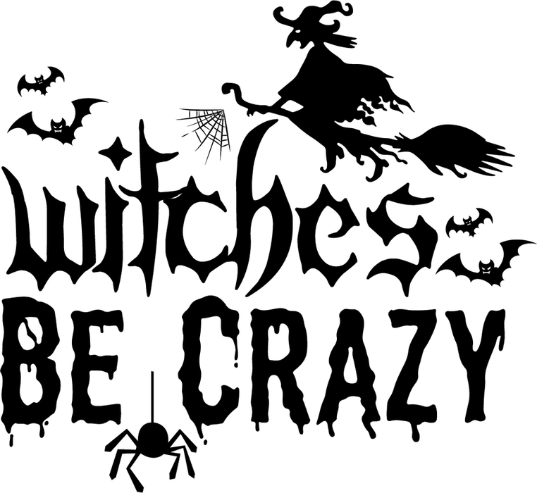Motivtransfer 4076 Witches be crazy