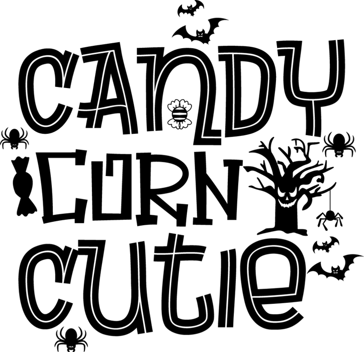 Motivtransfer 4078 Candy corn Cutie