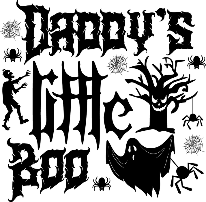 Motivtransfer 4079 Daddys little boo