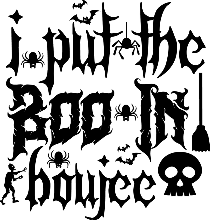 Motivtransfer 4083 I put the boo in bouyee