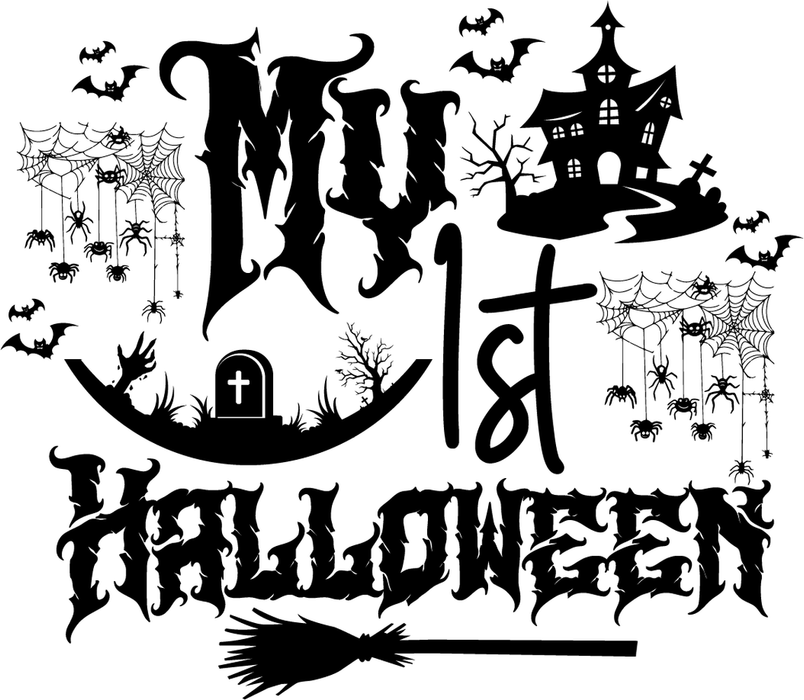 Motivtransfer 4085 My 1st halloween