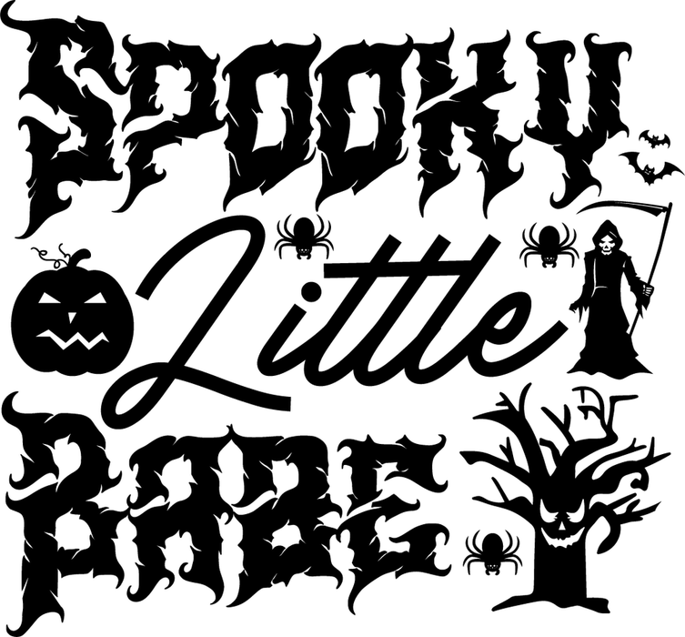 Motivtransfer 4089 Spooky little baby