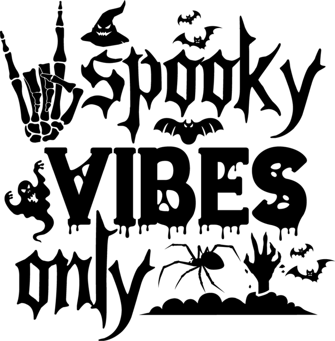 Motivtransfer 4090 Spooky vibes only