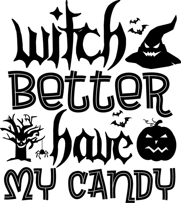 Motivtransfer 4094 Witch better have my candy