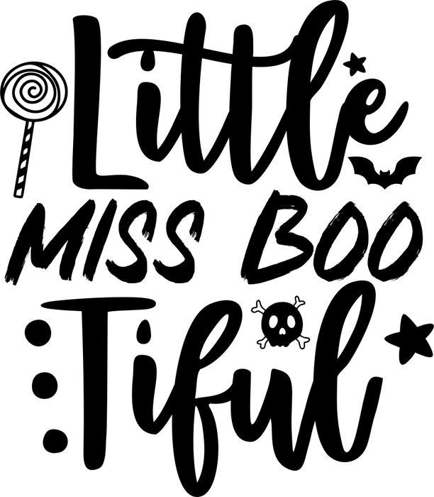 Motivtransfer 4098 Little miss boo tiful
