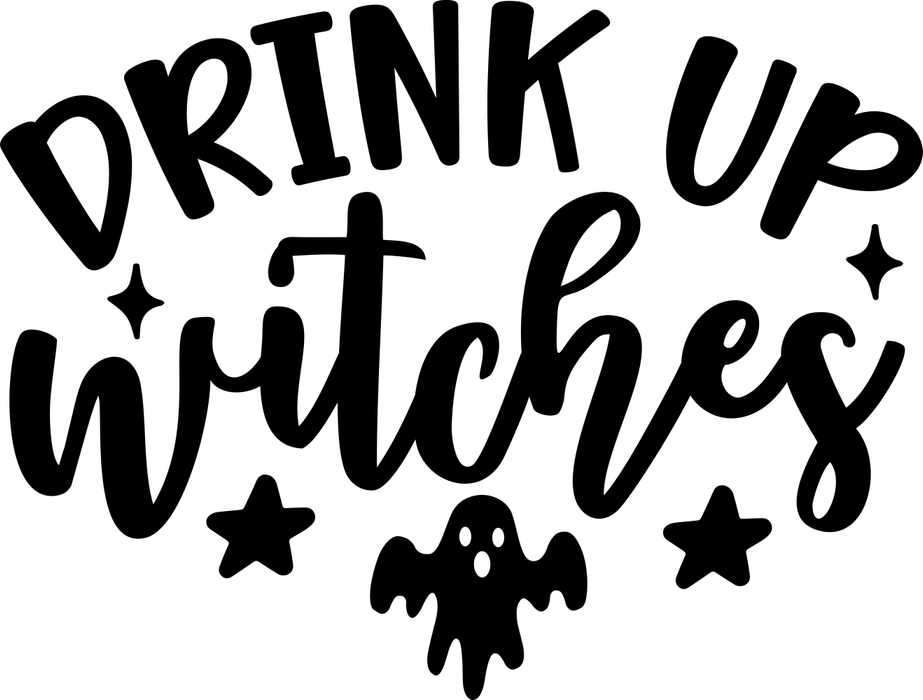 Motivtransfer 4111 Drink up witches