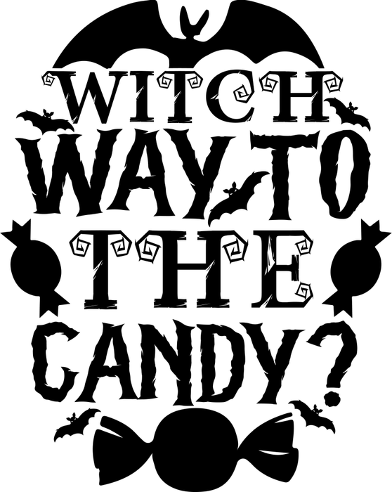 Motivtransfer 4148 Witch way to the Candy