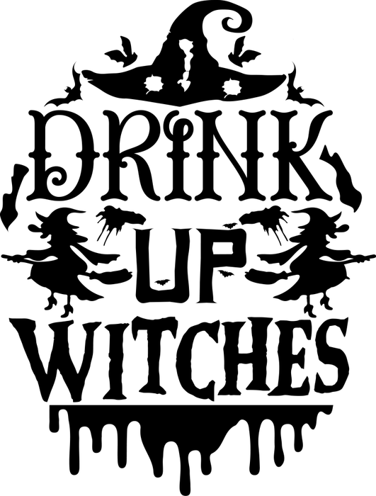 Motivtransfer 4155 Drink up Witches