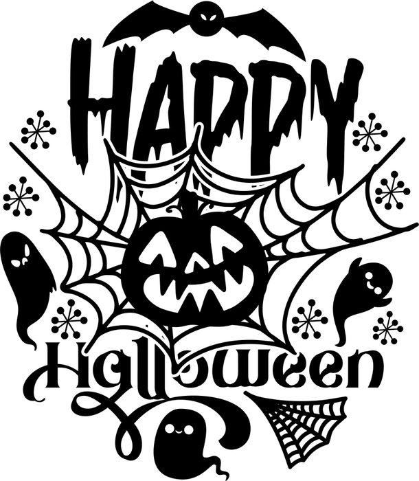 Motivtransfer 4158 Happy Halloween