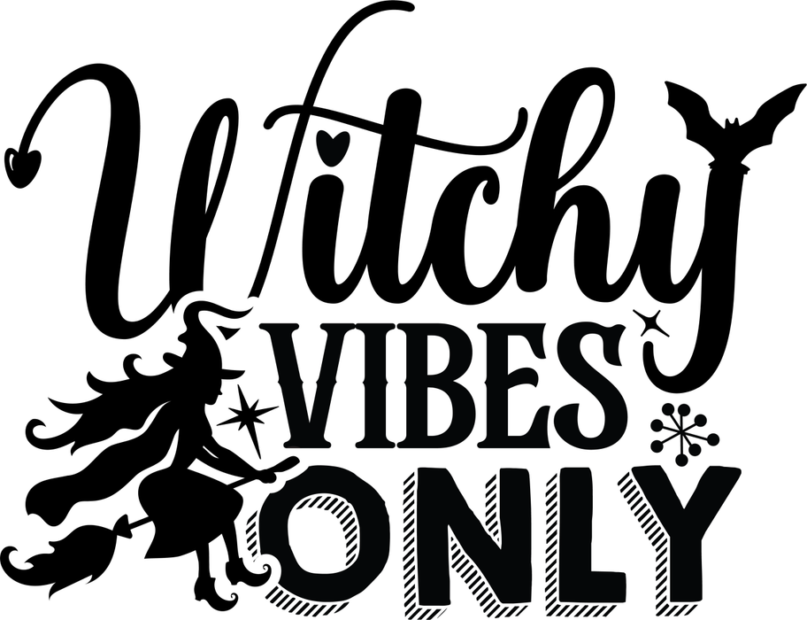 Motivtransfer 4166 Witchy vibes only