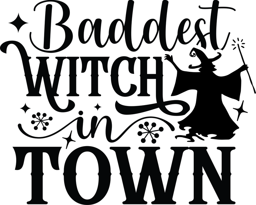 Motivtransfer 4169 Baddest Witch in Town