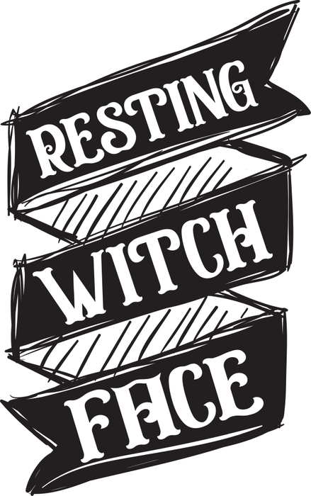 Motivtransfer 4178 Resting Witch Face