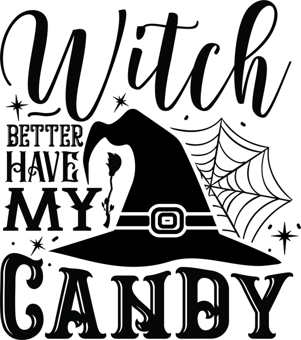 Motivtransfer 4179 Witch better ahve my candy