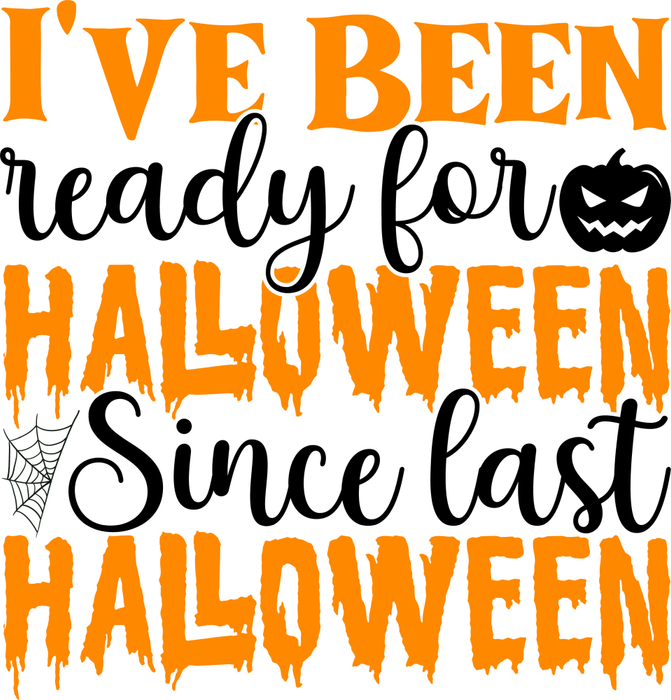 Motivtransfer 4199 Ive been ready for halloween