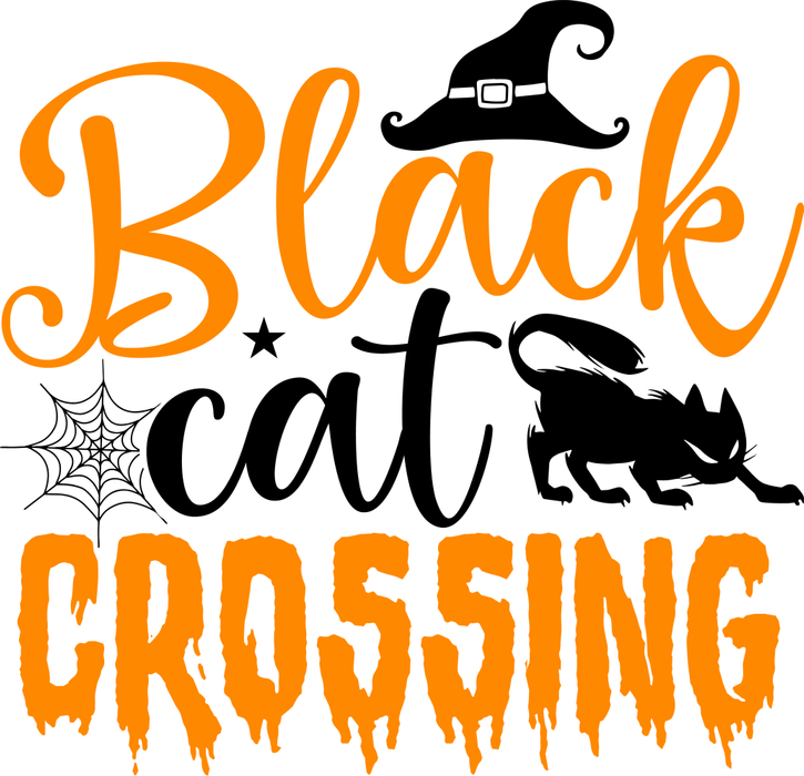 Motivtransfer 4203 Black Cat Crossing