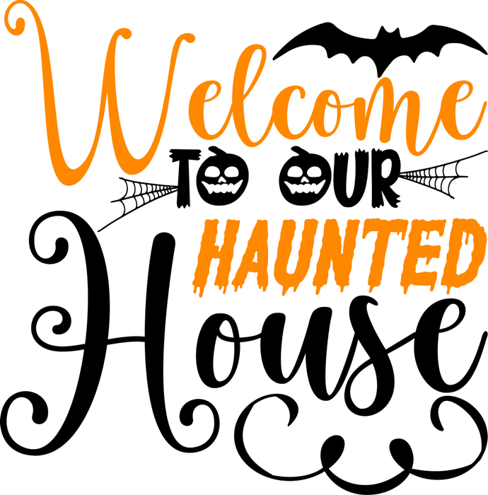 Motivtransfer 4211 Welcome to our Haunted House