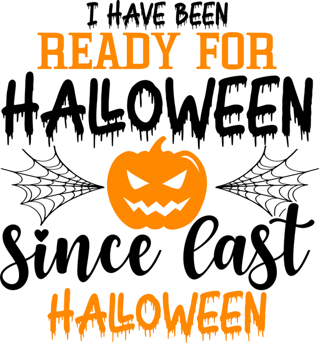 Motivtransfer 4214 I have been ready for halloween