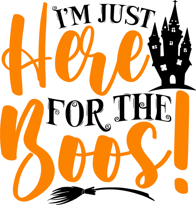 Motivtransfer 4267 Im just here for the Boos