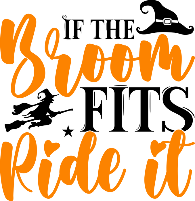 Motivtransfer 4268 if the broom fits ride it