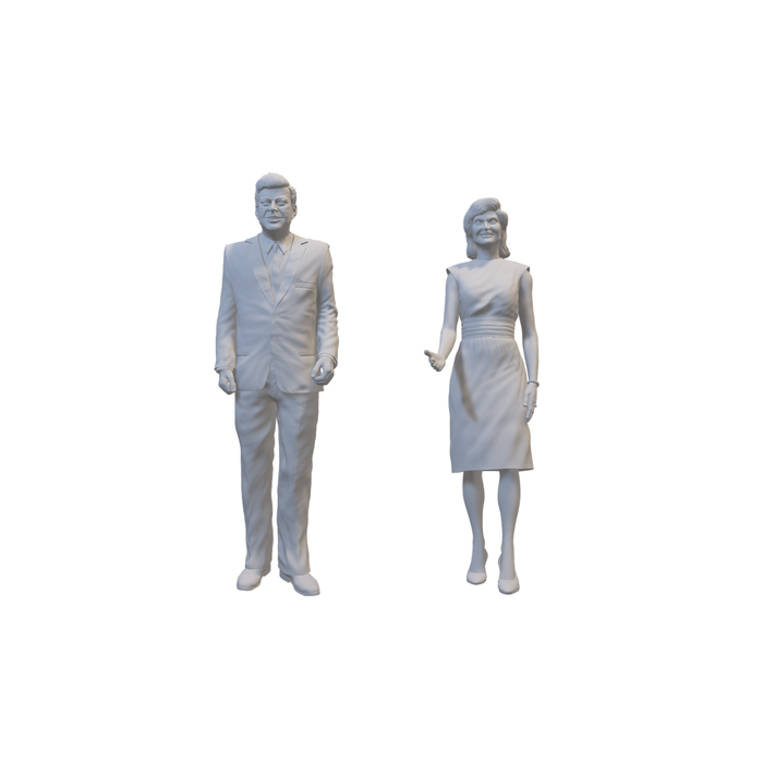 Präsidentenehepaar - (3DP-427)