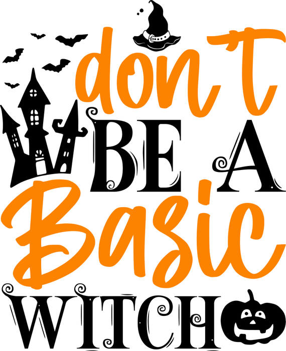 Motivtransfer 4274 dont be a basic witch