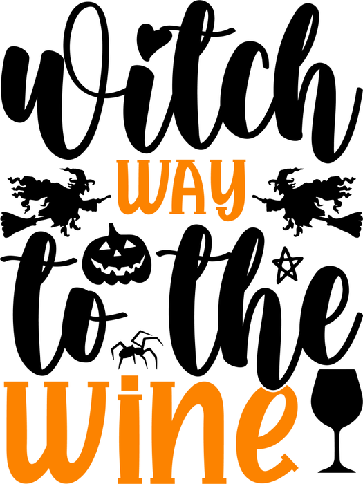Motivtransfer 4282 witch way to the wine