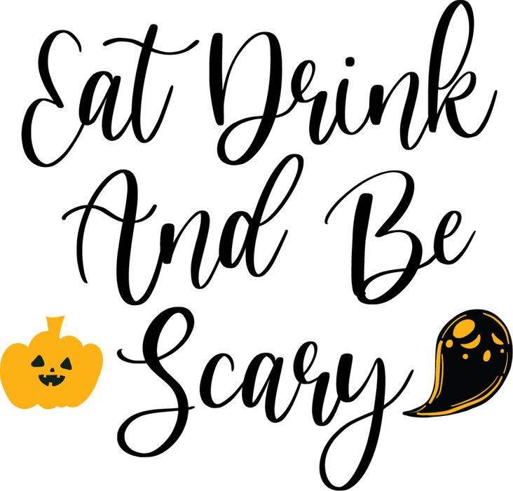 Motivtransfer 4314 eat drink and be scary