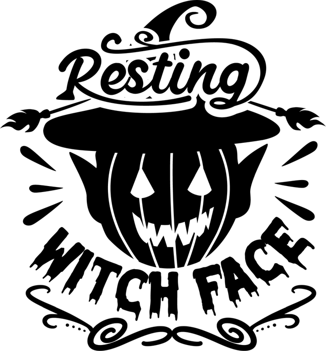 Motivtransfer 4325 resting witch face