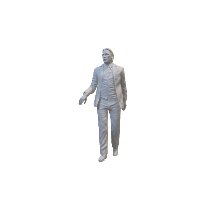 John Black lehtn am Auto - (3DP-436)