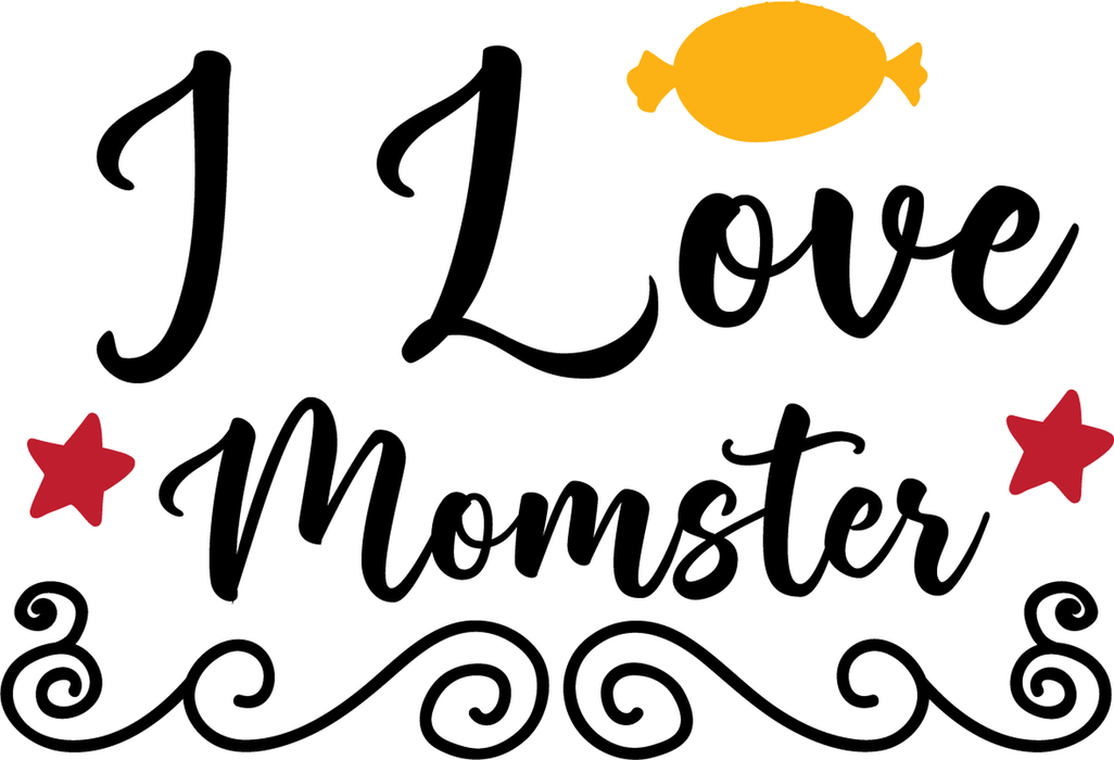 Motivtransfer 4360 i love momster