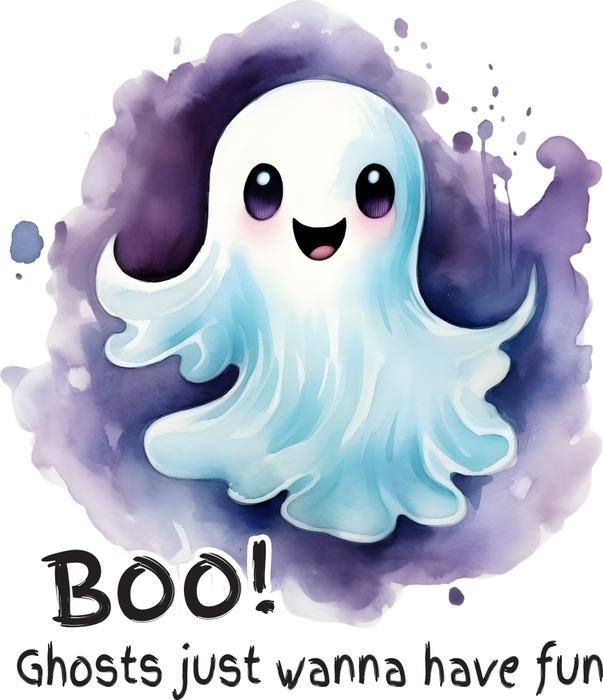Motivtransfer 4412 Boo Ghosts justs wann have fun