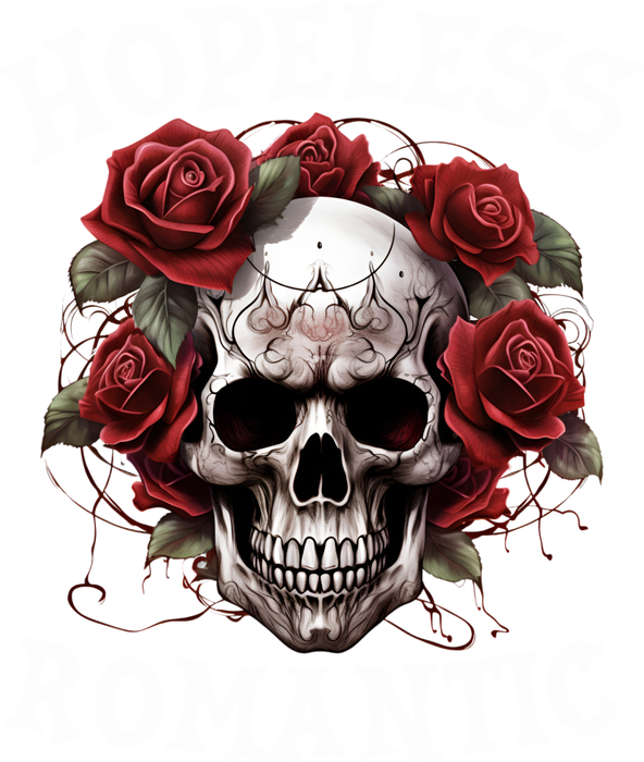 Motivtransfer 4429 Kopf mit Rosen