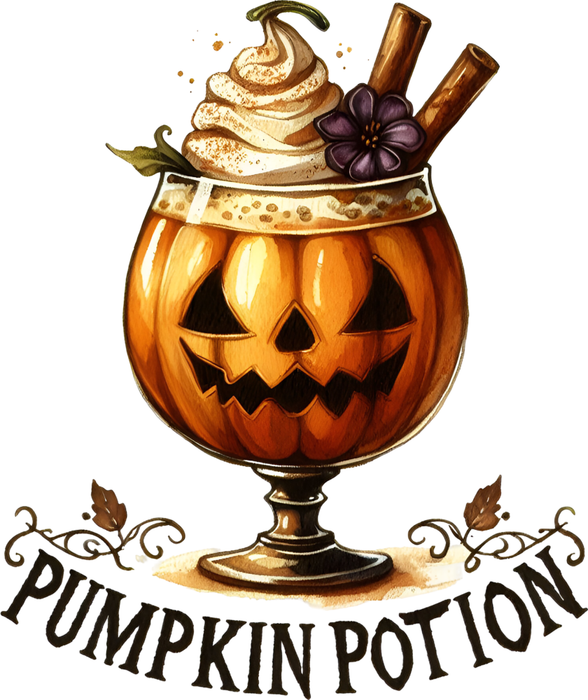 Motivtransfer 4464 pumpkin potion