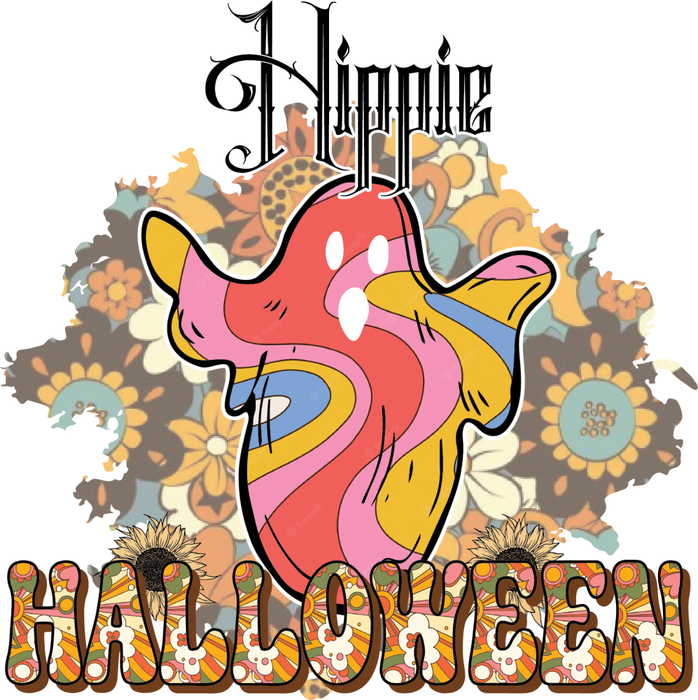 Motivtransfer 4507 Hippie Halloween