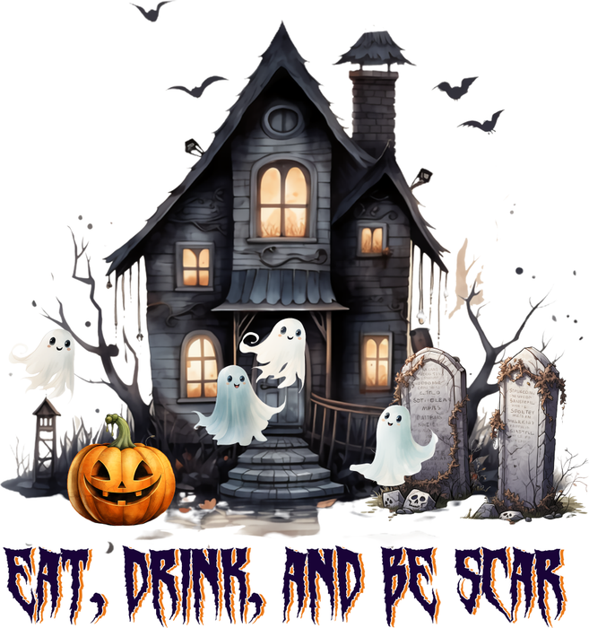 Motivtransfer 4513 Eat drink and be scar