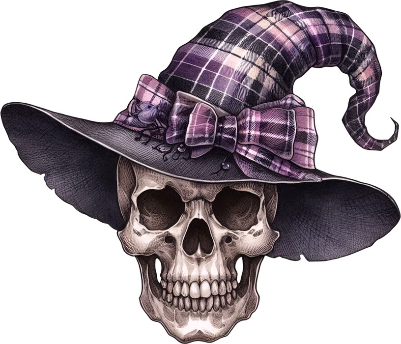 Motivtransfer 4540 Grey Skull with Head