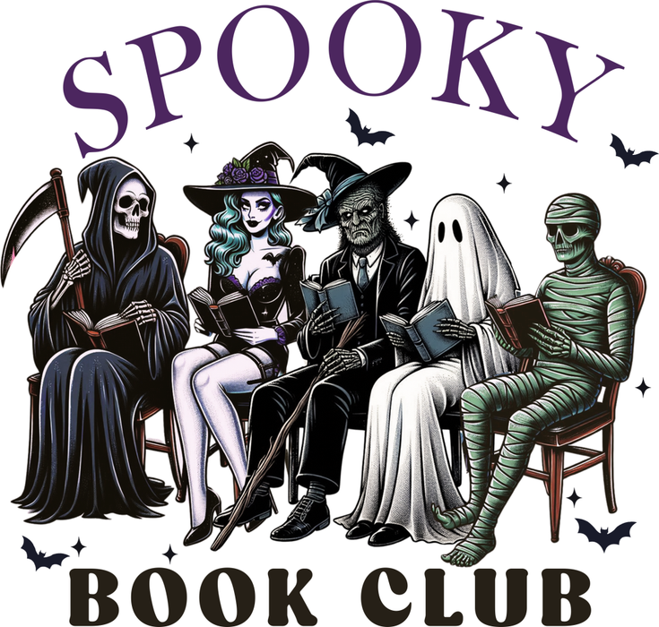 Motivtransfer 4631 Spooky Book Club