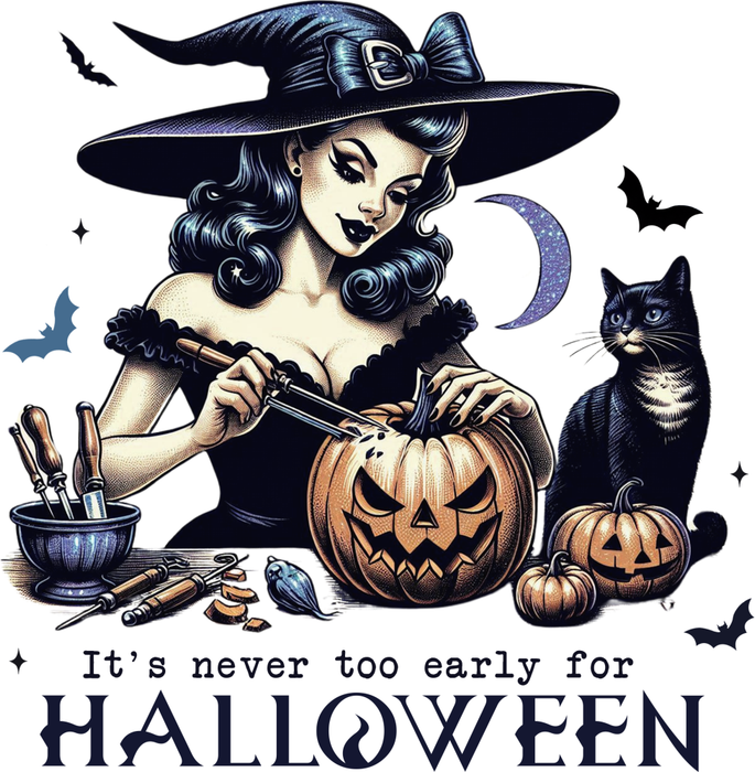 Motivtransfer 4634 Ist never too early for Halloween
