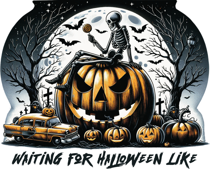 Motivtransfer 4638 Waiting for Halloween like