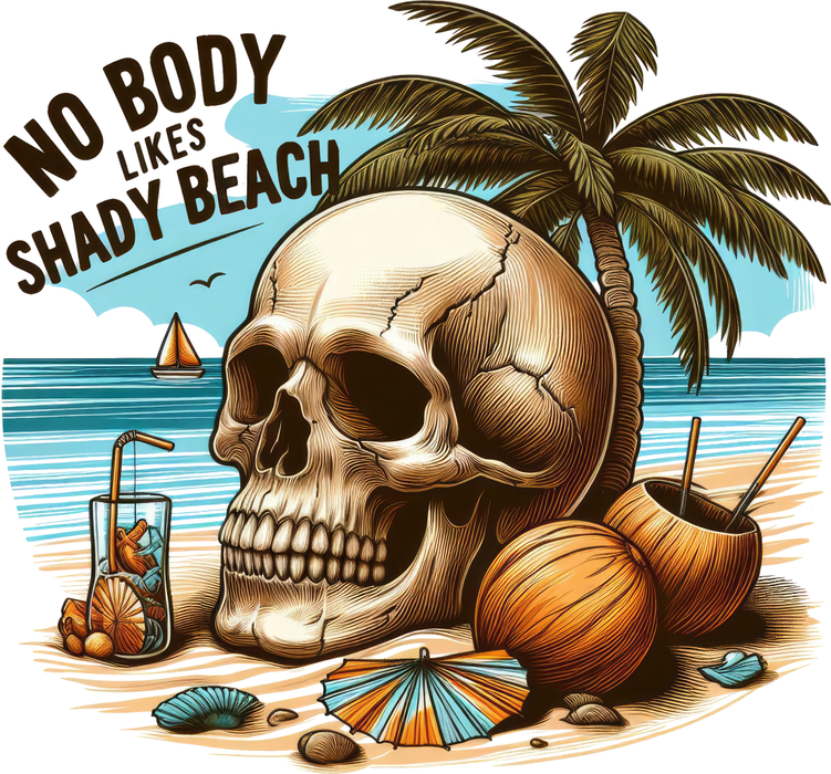 Motivtransfer 4655 No body likes shady beach