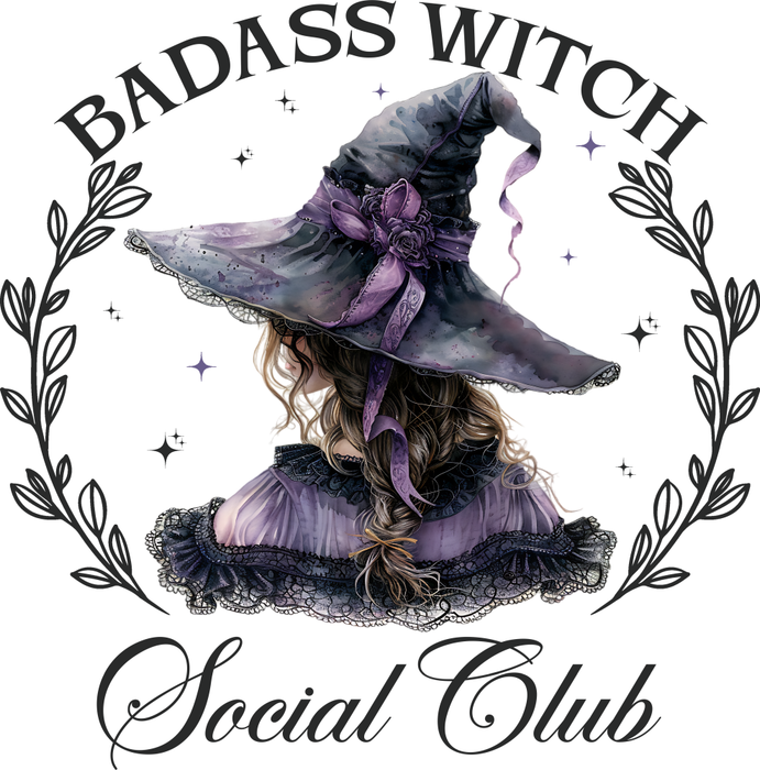 Motivtransfer 4706 Badass Witch Social Club