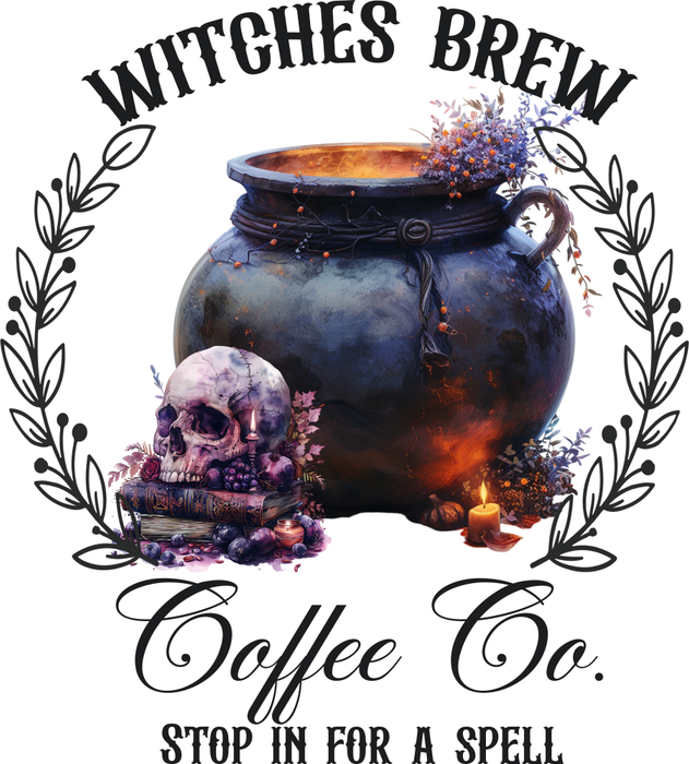 Motivtransfer 4714 Witches Brew Coffee