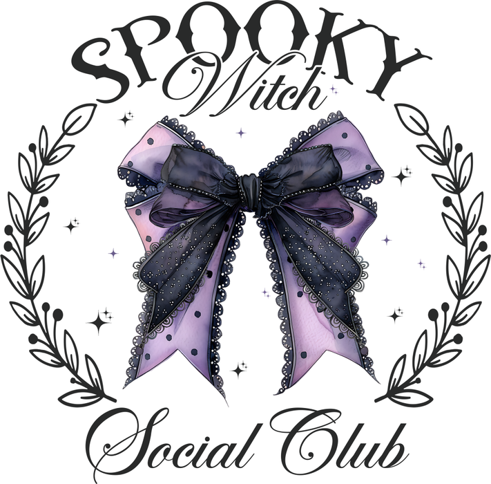 Motivtransfer 4724 Spooky Witch Social Club